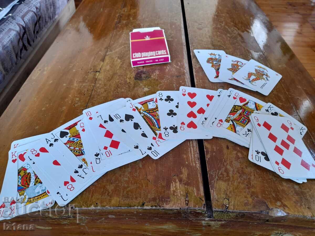 Cărți de joc vechi Club Playing Cards - 5