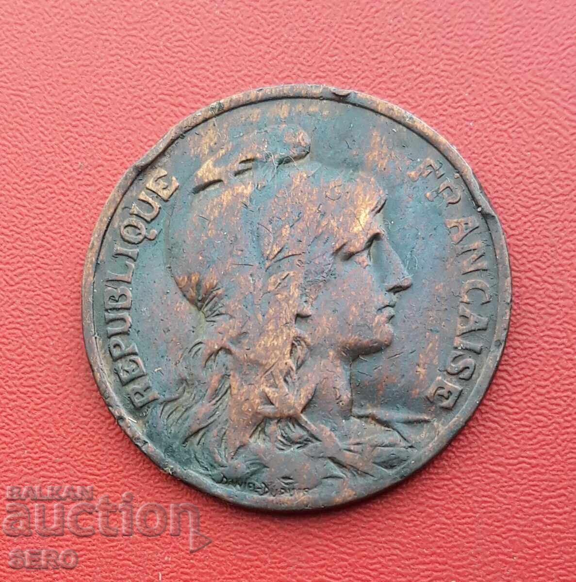 Franța-10 centime 1907 cu preț € 0.60 | 1.17 BGN