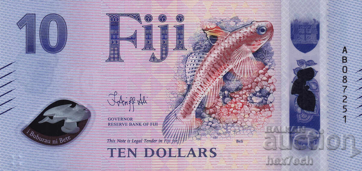 ❤️ ⭐ Fiji 2026 10 Dollars Polymer UNC New ⭐ ❤️ with price € 13.99 | 27.36 BGN ❤️ ⭐ Fiji 2026 10 Dollars Polymer UNC New ⭐ ❤️ with price € 13.99 | 27.36 BGN