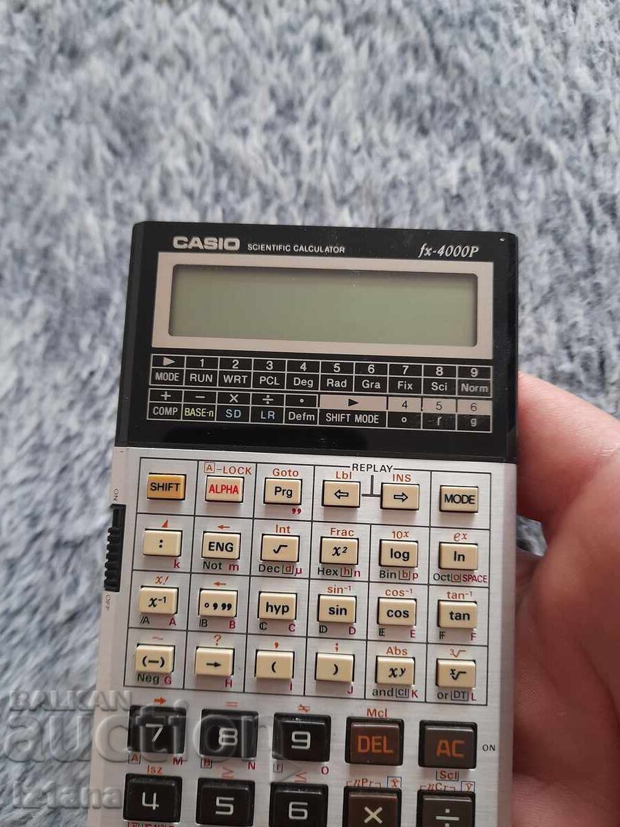 Παλιός υπολογιστής Casio FX-4000P με τιμή € 80.00 | 156.47 BGN