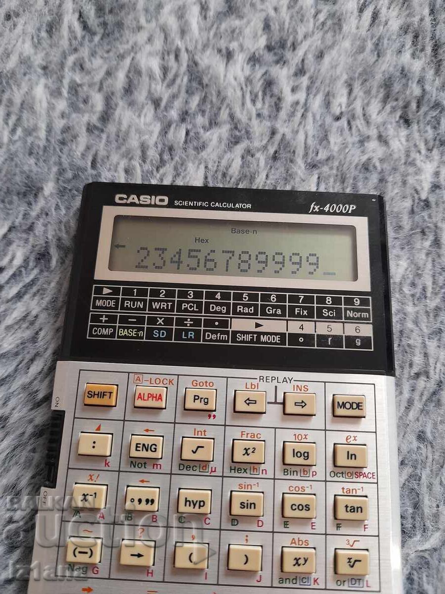 Παλιός υπολογιστής Casio FX-4000P - 7