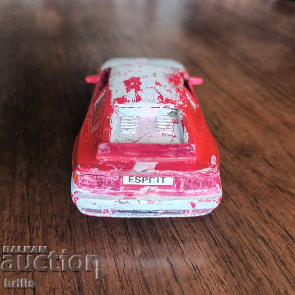 Παράδοση ΜΕΤΑΛΛΙΚΟ ΑΥΤΟΚΙΝΗΤΑΚΙ LOTUS ESPRIT ΚΑΤΕΣΤΡΑΜΜΕΝΟ