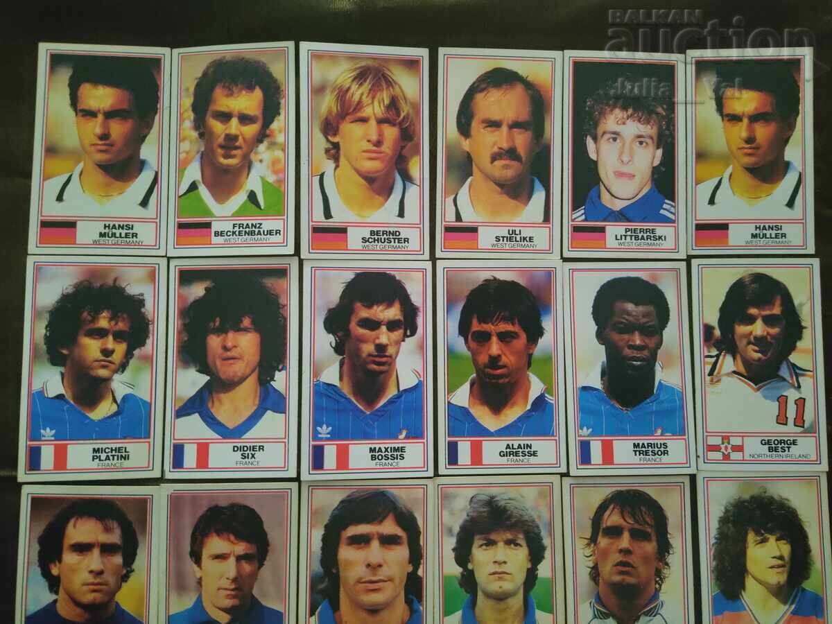 Collection of 25 ⚽ Rothmans football international stars cards with price € 0.01 | 0.02 BGN