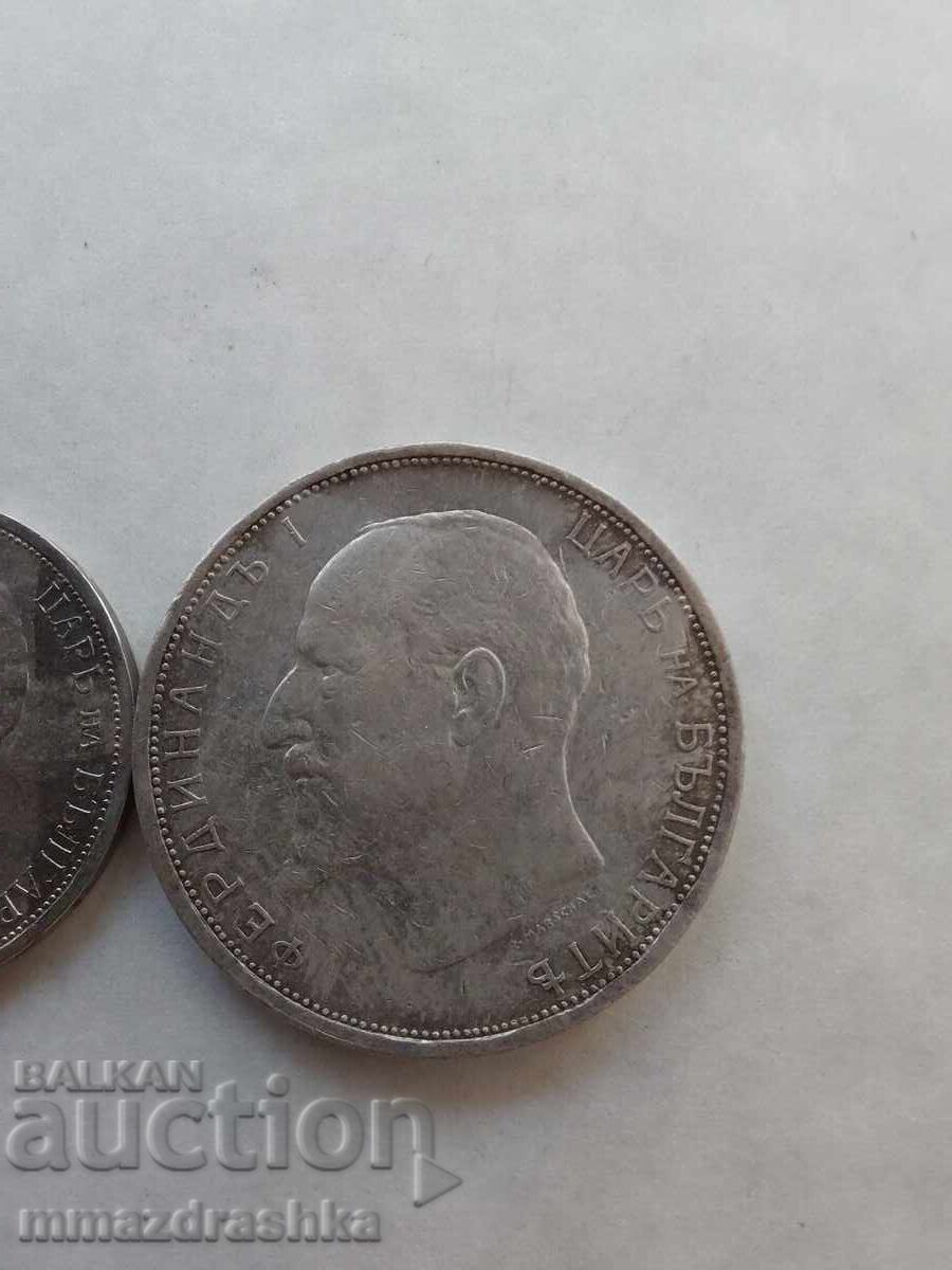 Lot de monede din argint din anul 1912 - 5