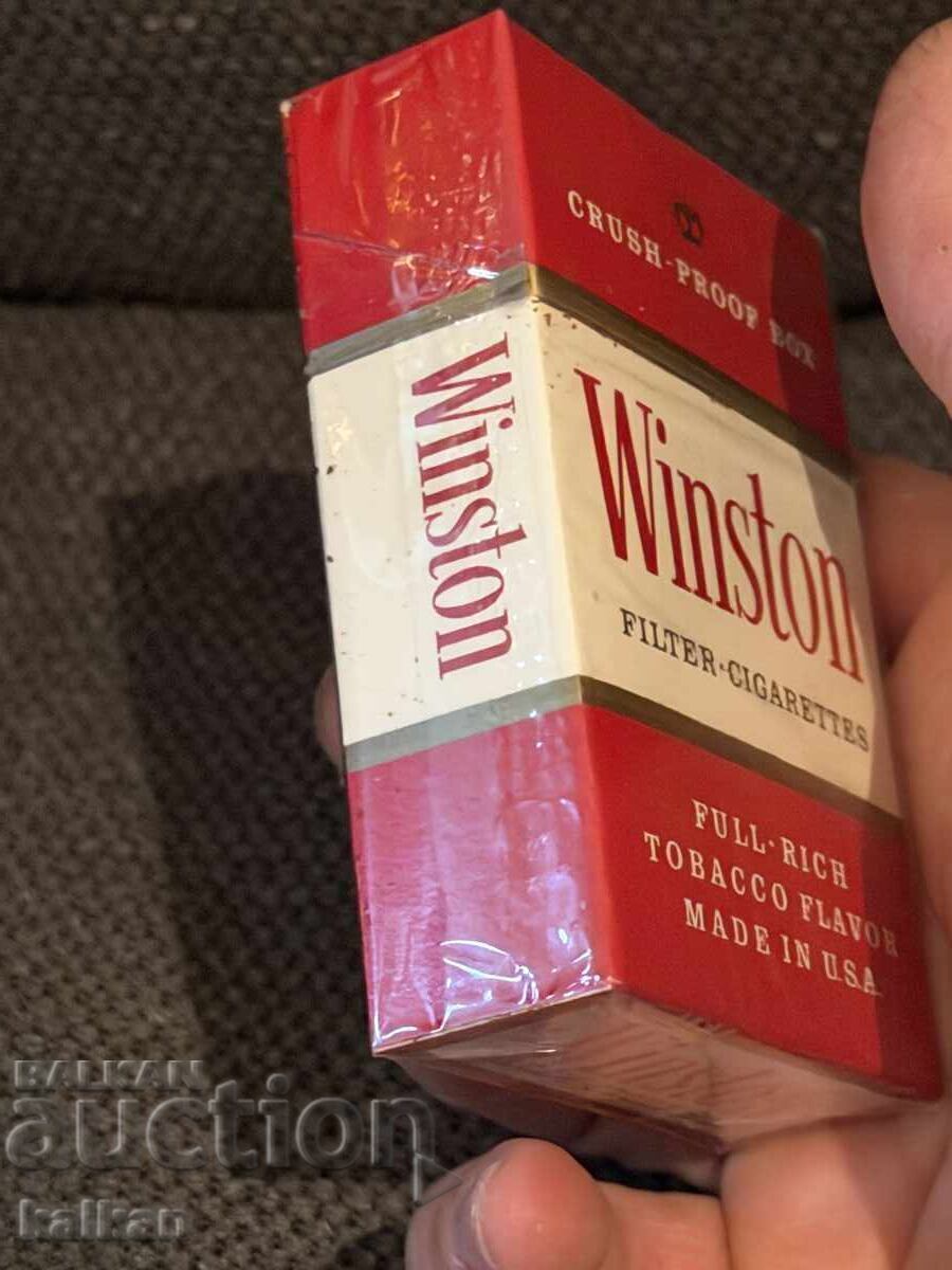 Auction  Winston cigarettes new, sealed from the 80s
