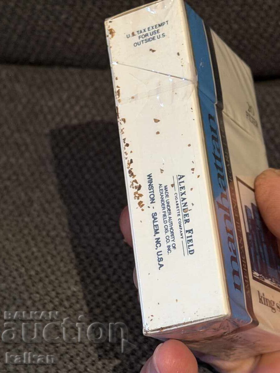 Țigări Manhattan noi, sigilate din anii '80 cu preț € 20.00 | 39.12 BGN