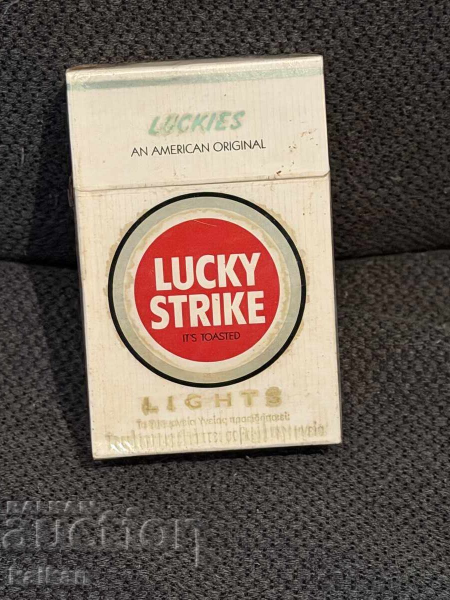 Vintage LUCKY STRIKE Lights cigarettes new, sealed