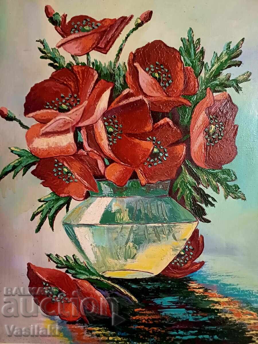 Delivery of Oil on canvas by artist Georgi Vrachovski