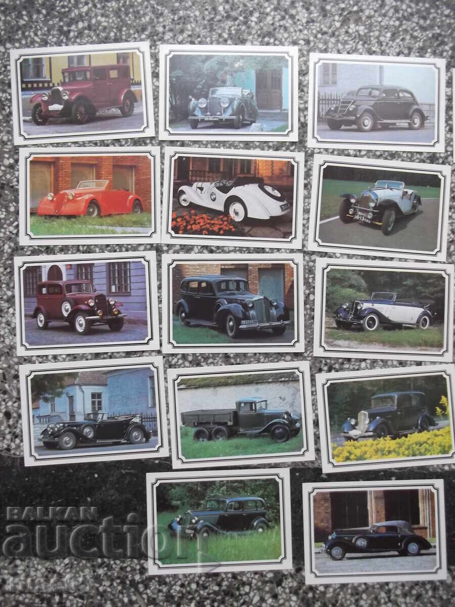 Livrarea Set 18 cărți poștale "Mașini retro"