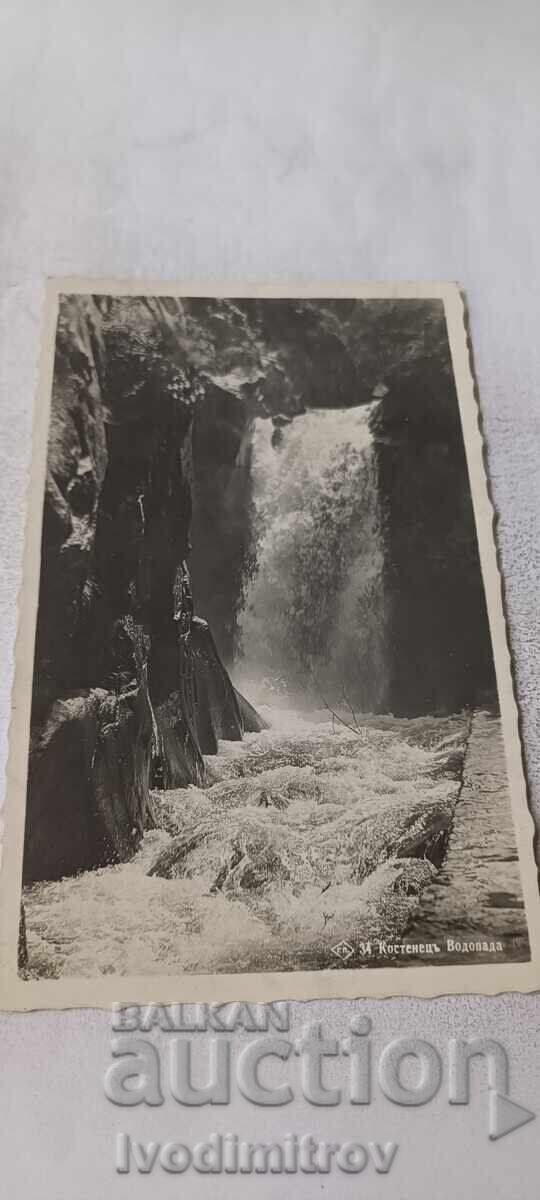Carte poștală Kostenetsi Vodopada Gr. Paștele 1939