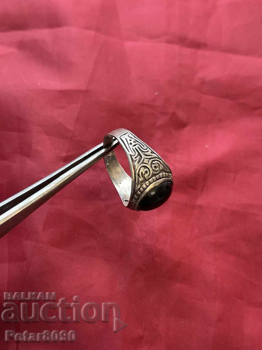 Auction  Men's vintage ring 20mm