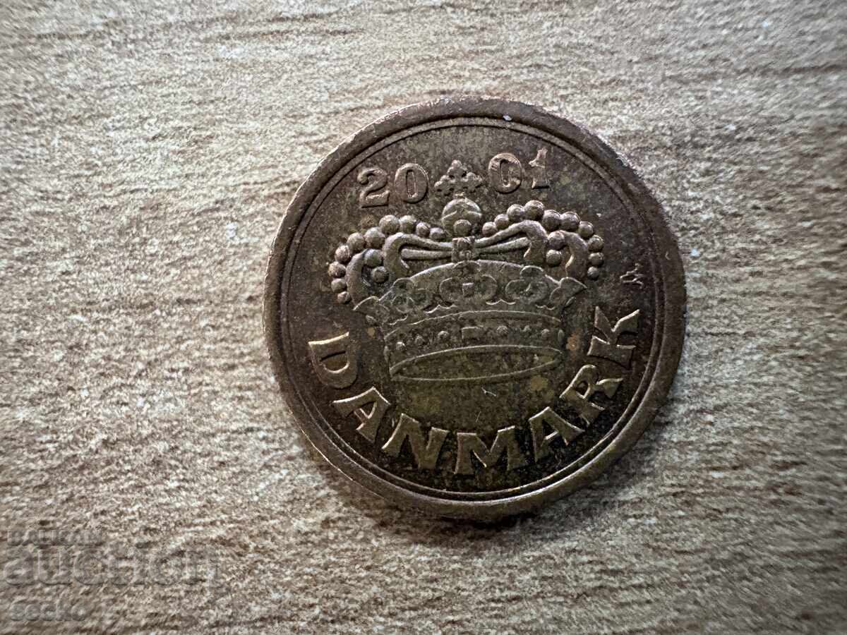Danemarca - 25 øre (2001) cu preț € 0.20 | 0.39 BGN