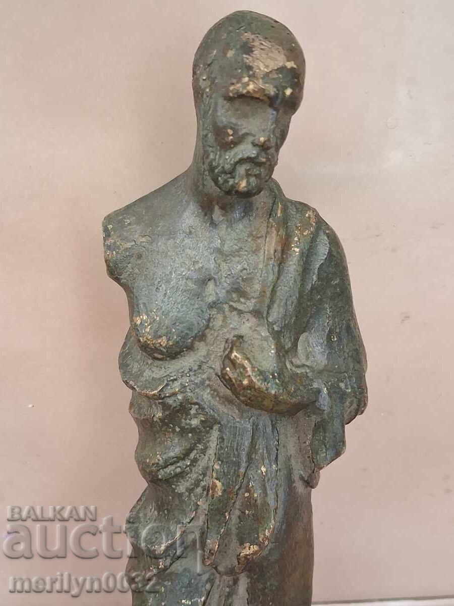 Statuetă senator roman bronz figurină sculptură Replică cu preț € 98.57 | 192.79 BGN