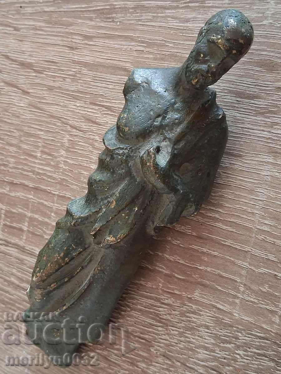 Statuetă senator roman bronz figurină sculptură Replică - 6