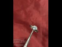 Γυναικείο ασημένιο δαχτυλίδι 17.2mm