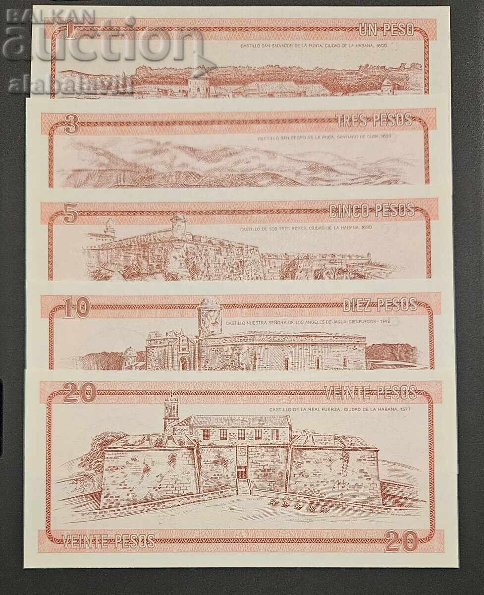 Κούβα, νομισματικό πέσο 1985 UNC σειρά Α πέσος με τιμή € 19.99 | 39.10 BGN
