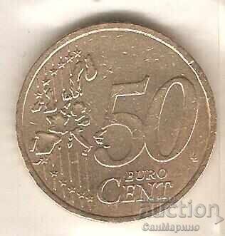 +France 50 euro cents 2000