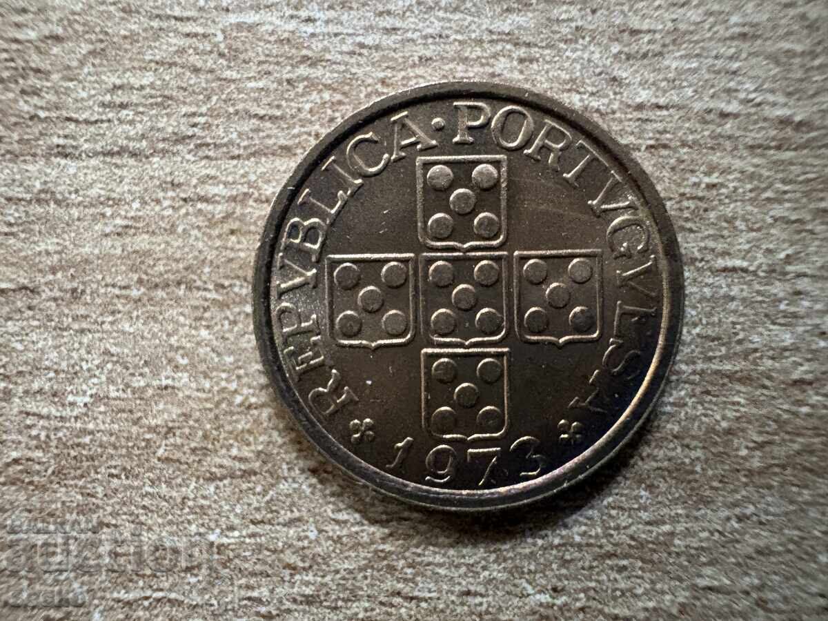 Portugalia - 20 centavos (1973) cu preț € 0.10 | 0.20 BGN