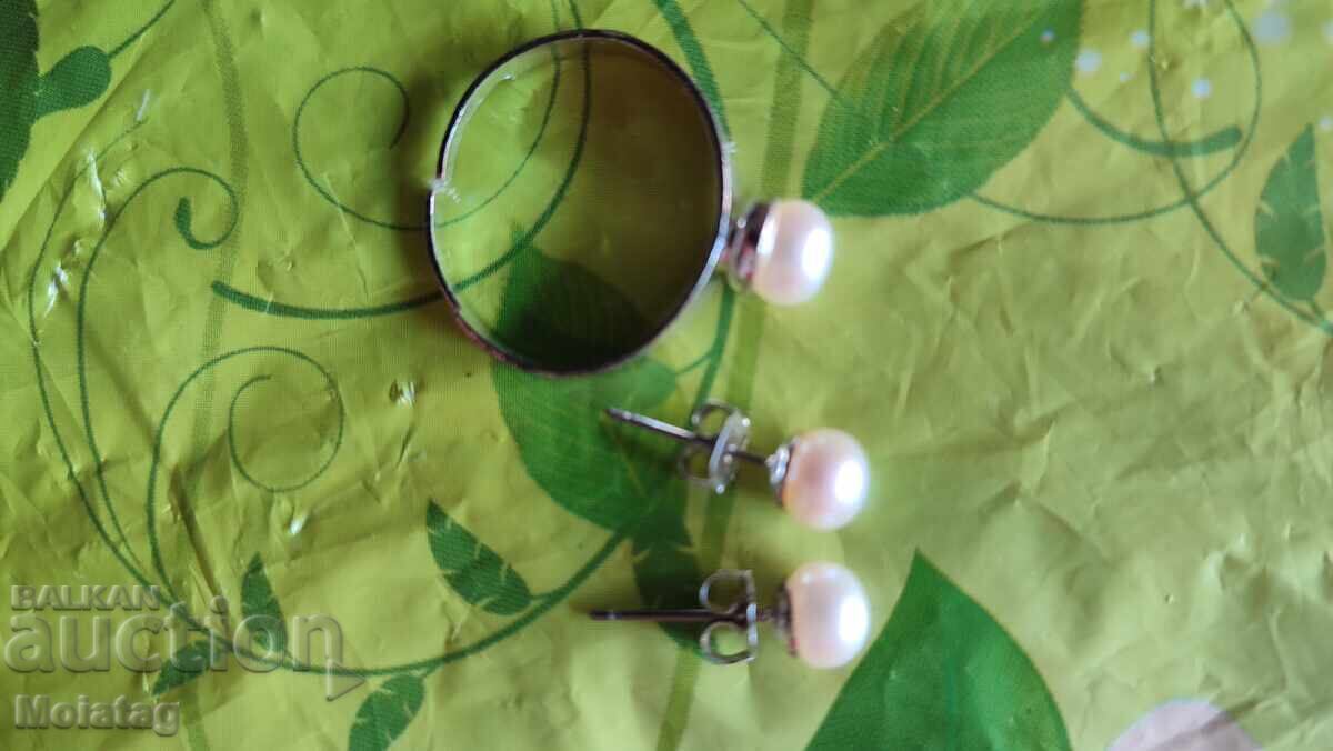Аукцион Естествени перли, комплект за ценители. Аукцион Естествени перли, комплект за ценители.