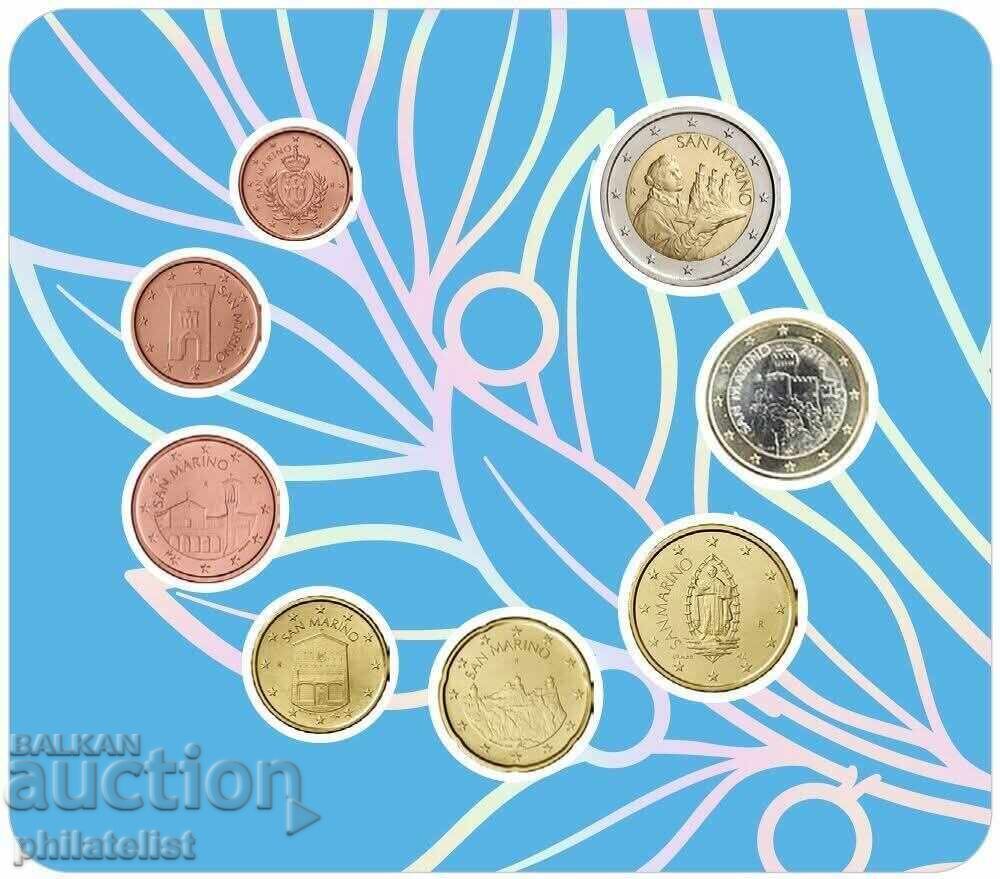 San Marino 2024 - Σετ ευρώ από 1 σεντ έως 2 ευρώ BU με τιμή € 49.00 | 95.84 BGN
