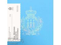 San Marino 2024 - Setul de euro de la 1 cent la 2 euro BU