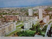 Снимка пощенска картичка София 1963г  кв Изток и Младост