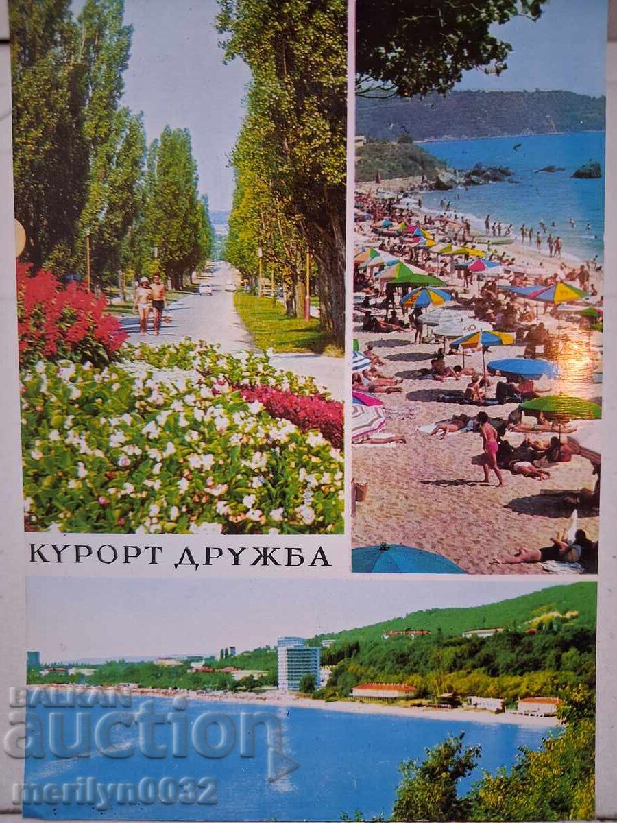 Φωτογραφία καρτ ποστάλ Θέρετρο Ντρούζμπα 1974
