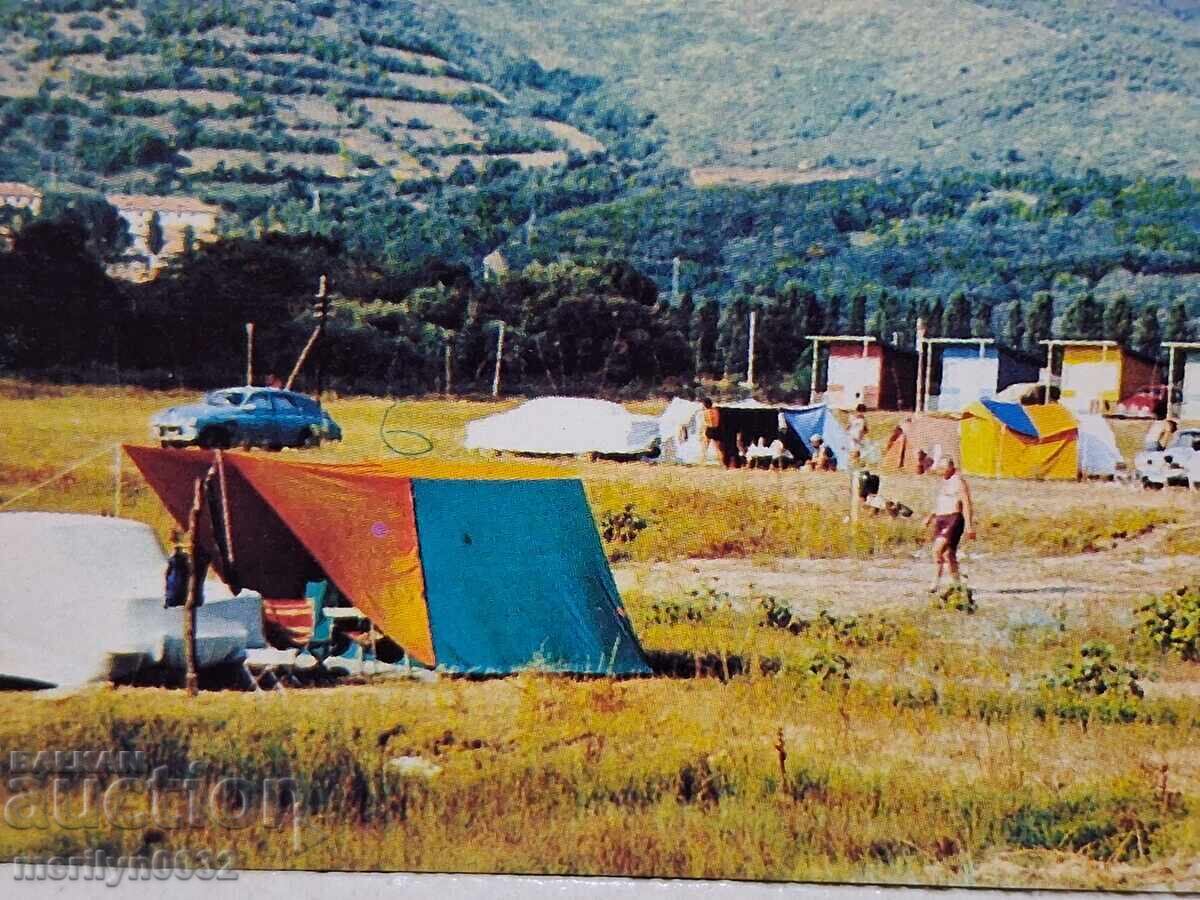 Livrarea Carte poștală foto Obzor 1976 Camping Prostor