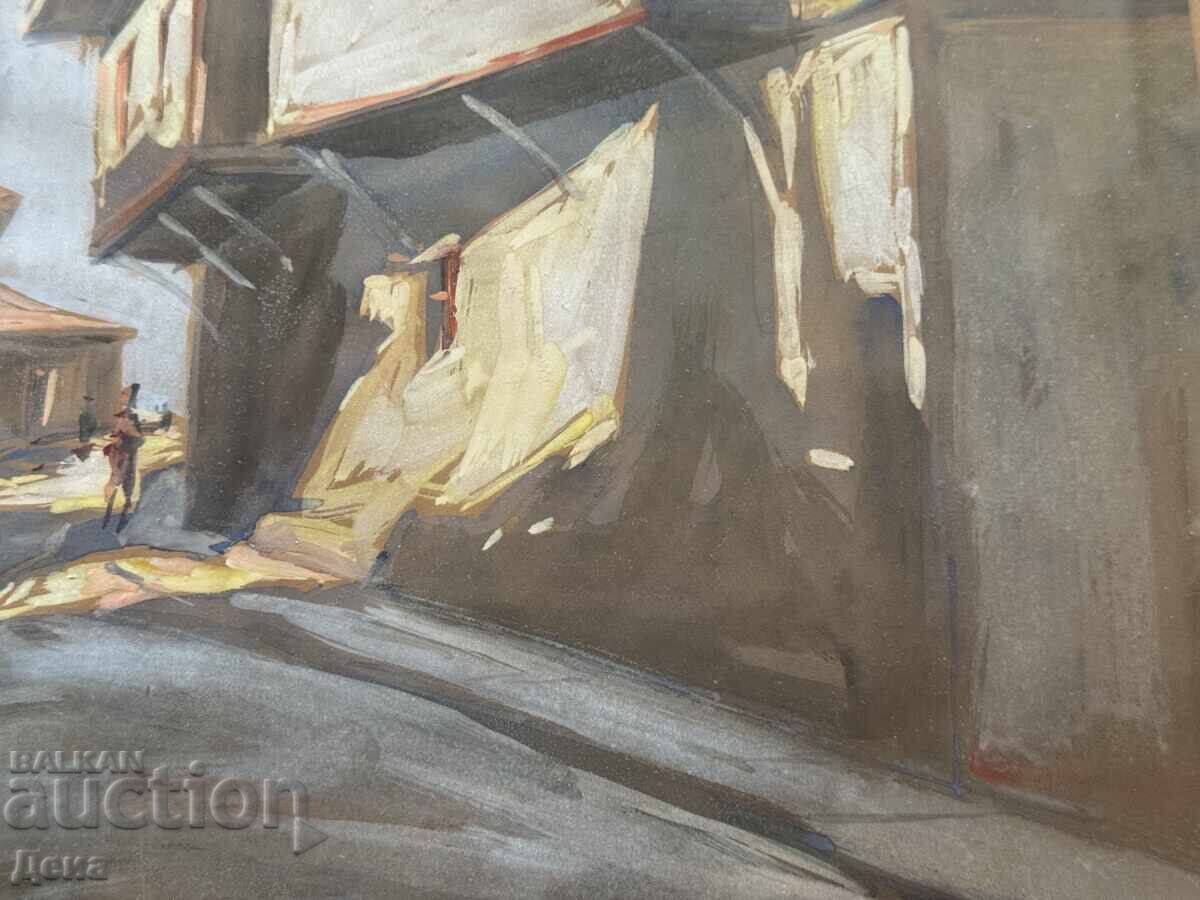 Δημοπρασία Boris Popov πίνακας από τη δεκαετία του '40