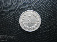 El Salvador 5 centavos 1963 m