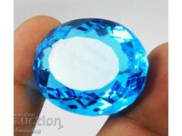 ΠΡΟΣΦΟΡΑ! 98.45 ct φυσικό τοπάζι οβάλ με πιστοποιητικό OMGTL από 1€!