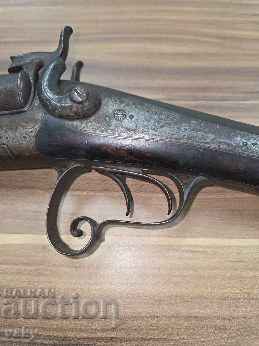 Delivery of Lefaucheux shotgun - everything works