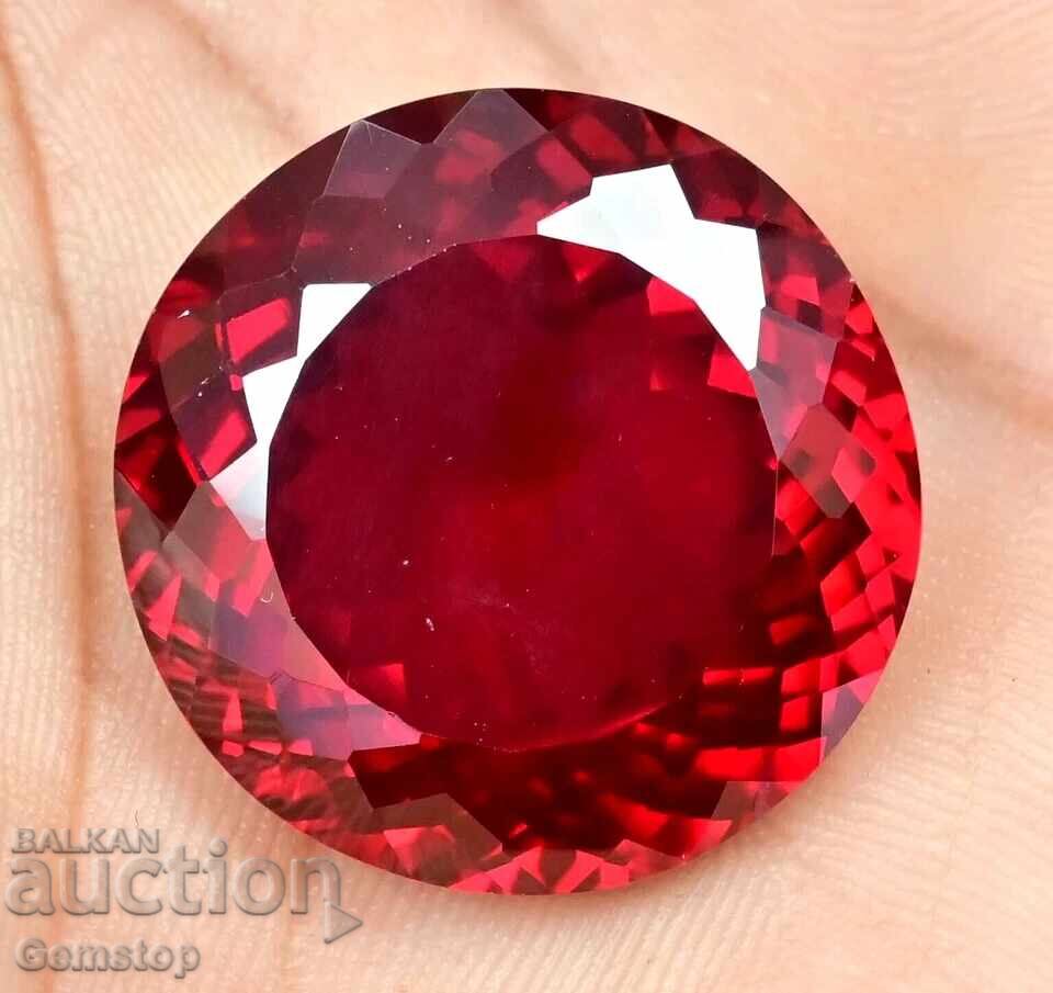 PREȚ DE START! 2.80 ct. set rubin natural rotund cert. IGL de la 1 leu! cu preț € 3.50 | 6.85 BGN