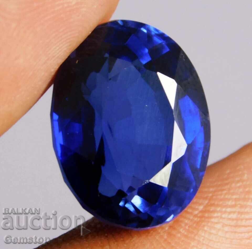 PREȚ DE START! 8.40 ct. safir natural oval, cert. IGL de la 1 ct! - 5