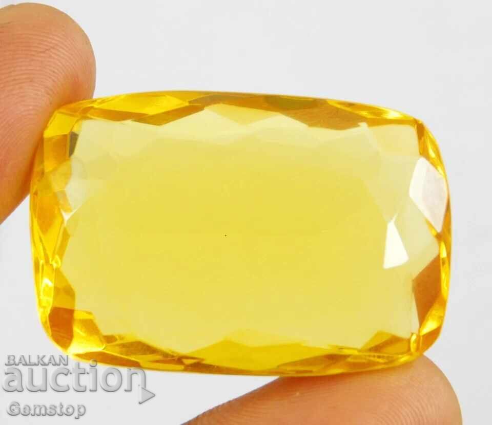 Livrarea BZC128.95 ct topaz imperial natural cert.OMGTL de la 1c!