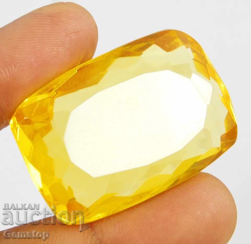 BZC128.95 ct topaz imperial natural cert.OMGTL de la 1c!