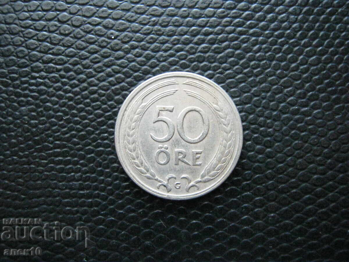 Suedia 50 öre 1940 m