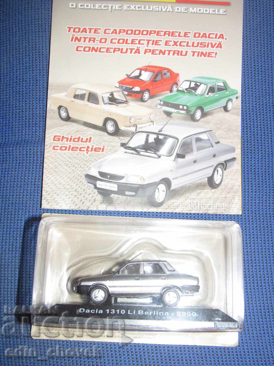 1/43 Hachette Dacia 1310 Li Sedan - 2000. New