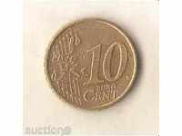 Austria 10 euro cents 2002