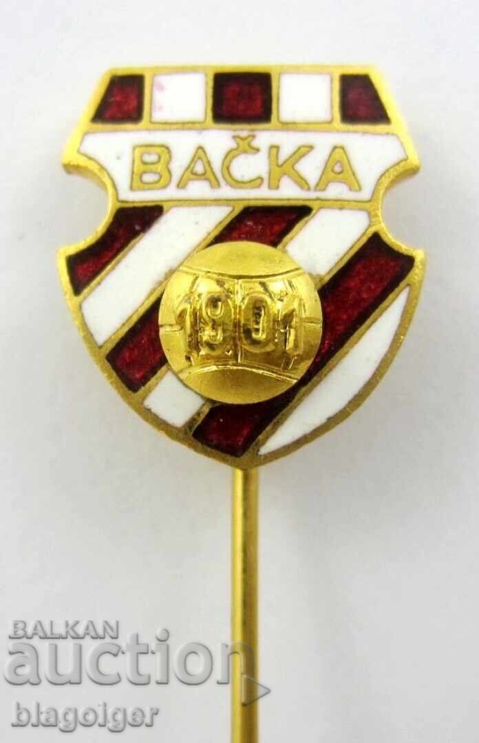 Old Football Badge - FK BAČKA SUBOTICA Serbia - Enamel Old Football Badge - FK BAČKA SUBOTICA Serbia - Enamel