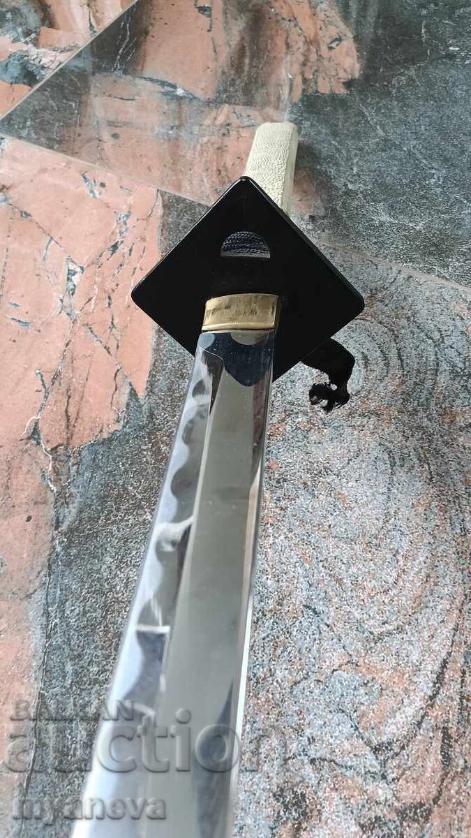 Wakizashi, sabie japoneză scurtă cu dimensiunea de 70 cm - 6 Wakizashi, sabie japoneză scurtă cu dimensiunea de 70 cm - 6