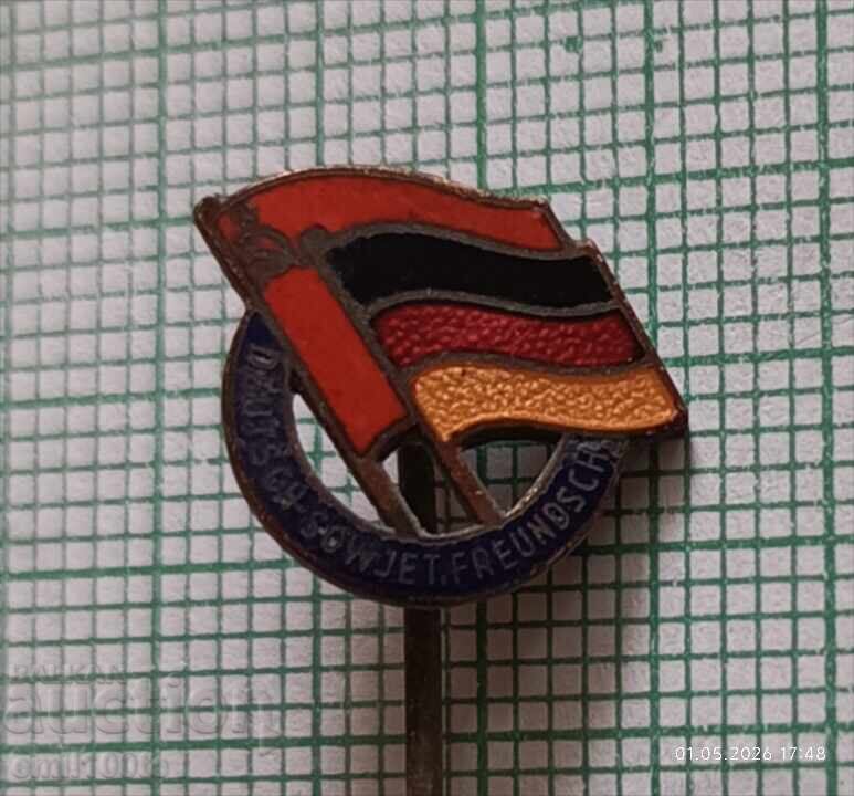Insignă - Prietenie Germania URSS