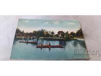 Postcard Sofia The Lake at Borisova Gradina 1911