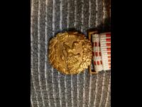 Officer's parade belt from the BNA (PRB) with buckle - excellent