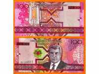 +++ ТУРКМЕНИСТАН  100 МАНАТ P 18    2005 UNC +++