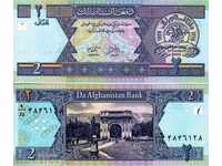 +++ АФГАНИСТАН 2 АФГАНА Р 65  2002  UNC +++