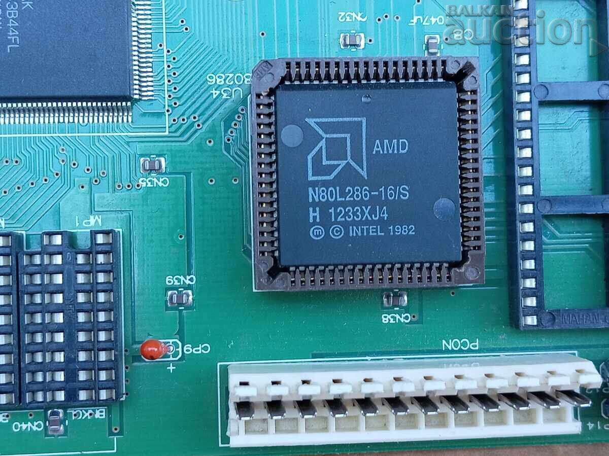 INTEL 286 AMD RAM 1977 1982 placă de bază veche vintage cu preț € 71.00 | 138.86 BGN
