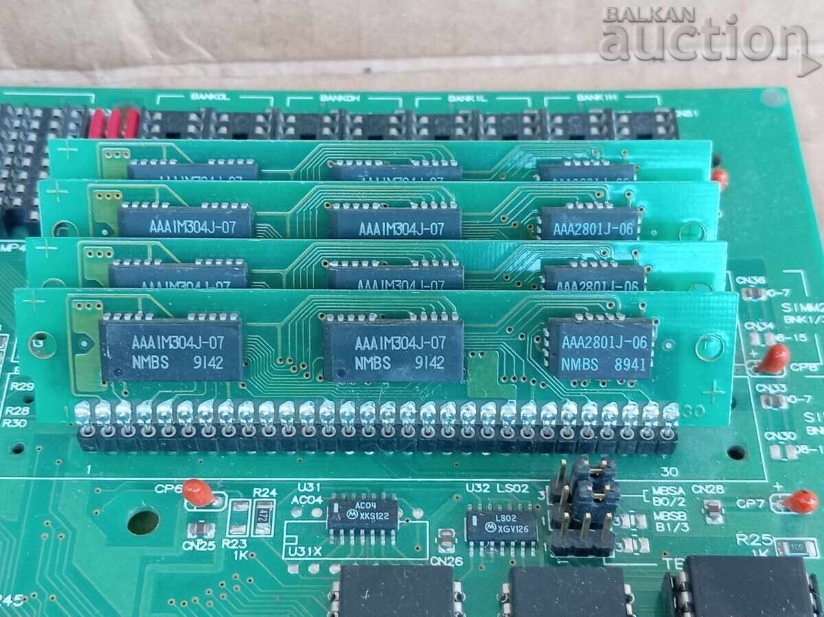 Licitație INTEL 286 AMD RAM 1977 1982 placă de bază veche vintage