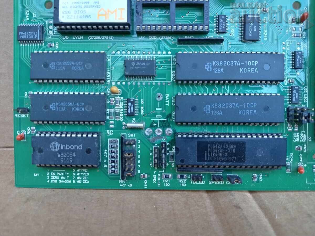 Livrarea INTEL 286 AMD RAM 1977 1982 placă de bază veche vintage