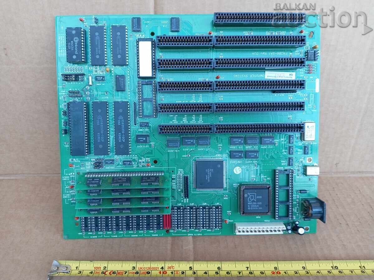 INTEL 286 AMD RAM 1977 1982 placă de bază veche vintage
